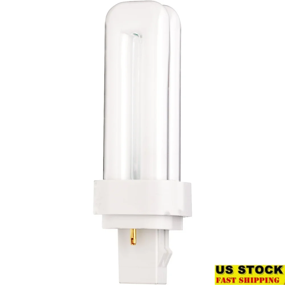 

13W GX23-2 Base T4 CFL Light Bulb 2700K Magnetic Ballasts Energy Efficient 1 Count Pack Indoor Lighting