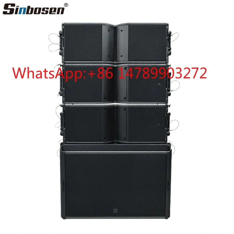 Dual 8 Inch Line Array + 18 Inch Passive Subwoofer, Stage Sound Equipment