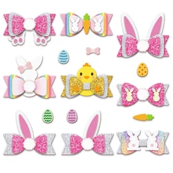 Metal cutting mold Easter Bunny Metal die-cutting DIY embossing Used for cards Create a clipboard Album decoration