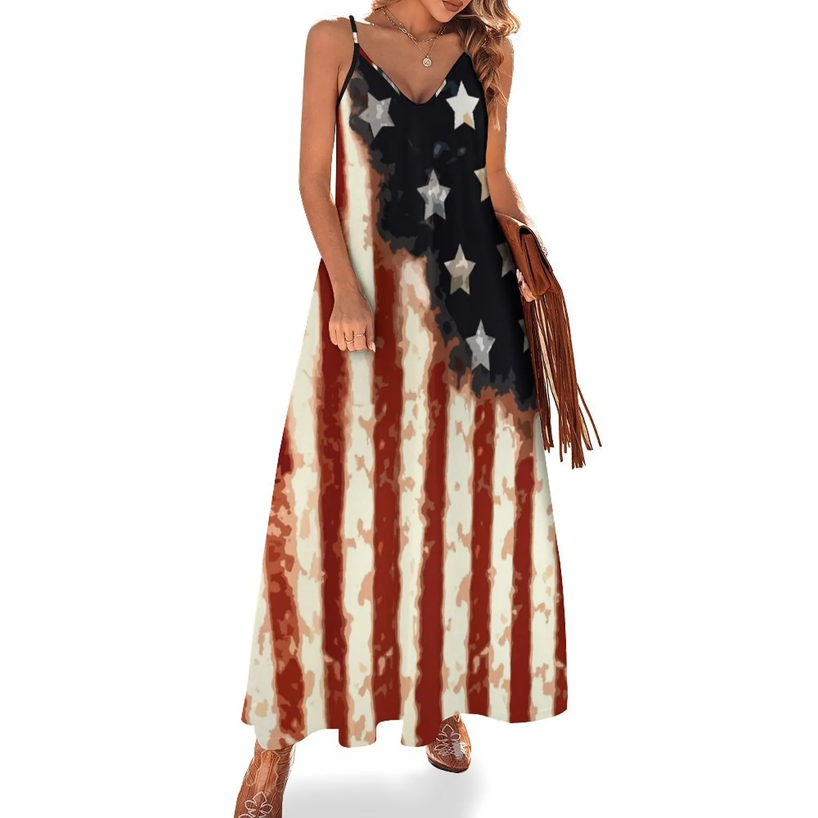 

Americana Sleeveless Dress wedding dresses for parties women's summer dress 2025 women's clothing trend 2025 Dress