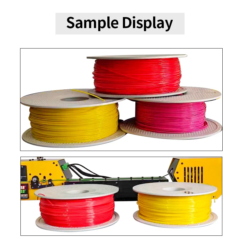 HT400 Desktop Extruder for 3D Printing Filament Maker Automatic Wire Diameter Control Winding for PLA-CF PETG-CF PA-CF