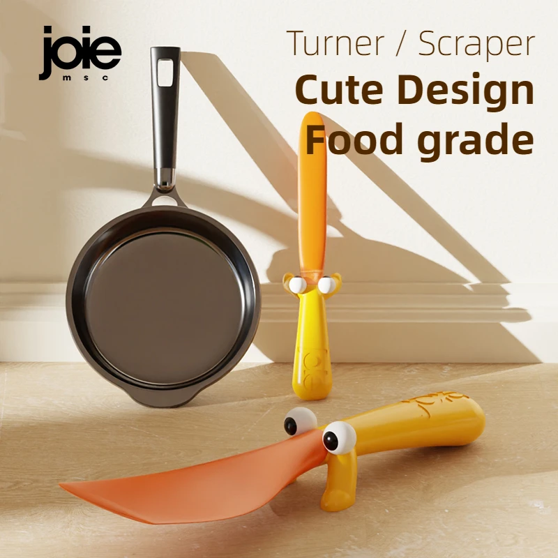 Joie Silicone Scraper Turner Spreader Sauce Scraper Butter cream spatula Non-stick spatula Heat-resistant Kitchen Gadgets