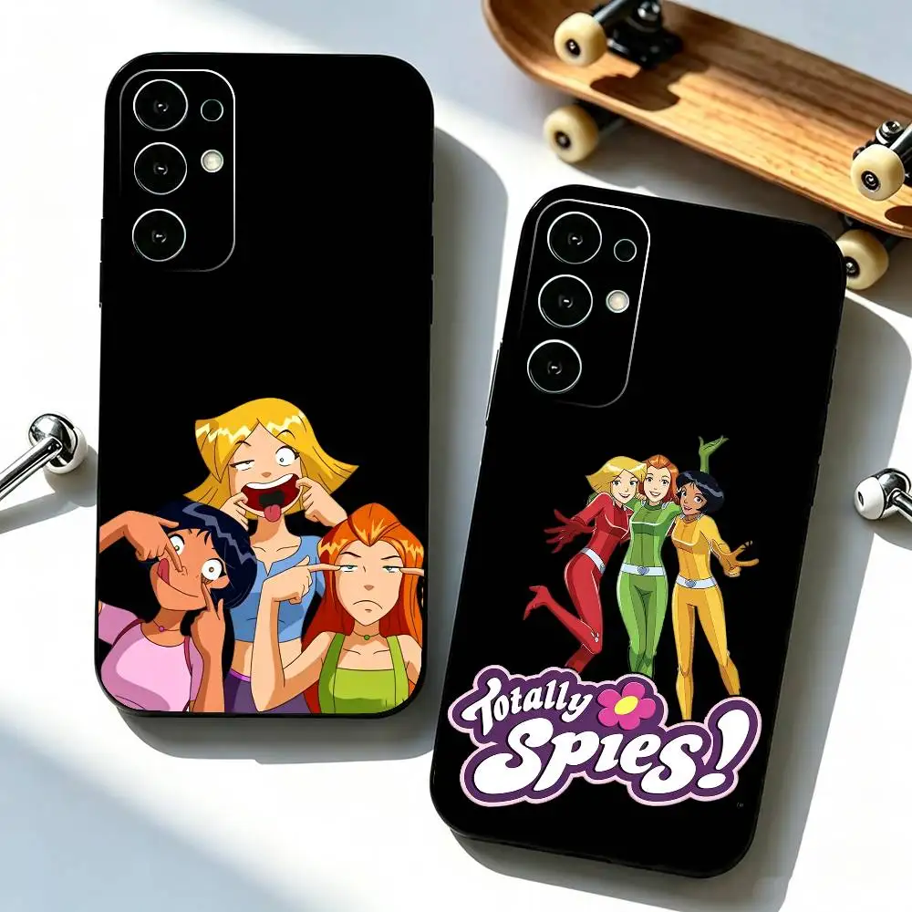 Cool gIrl Totally S-Spies  Phone Case For Samsung S25,S24,S21,S22,S23,S30,Ultra,S20,Plus,Fe,Lite,Note,10,Black Cover