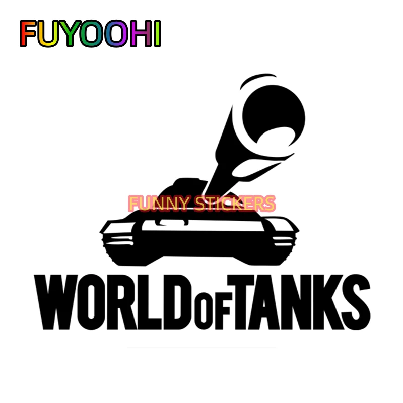 

Забавные автомобильные наклейки FUYOOHI World of Tanks WOT, креативные автомобильные наклейки, виниловые наклейки для авто KK