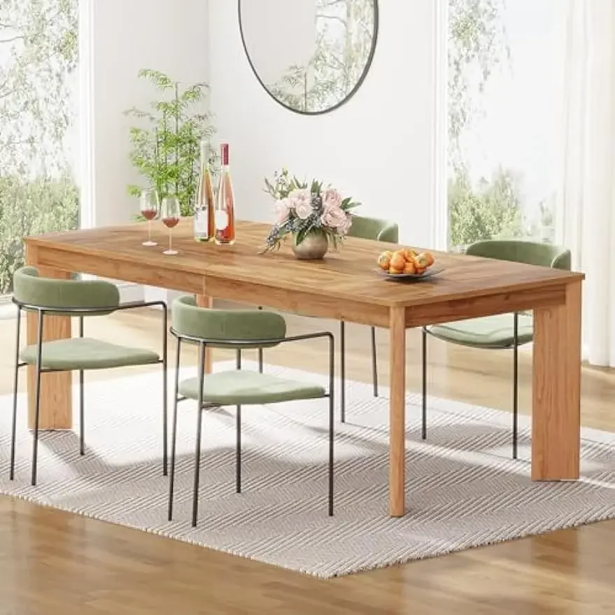 Modern Dining Table for 4 to 6 People, 62