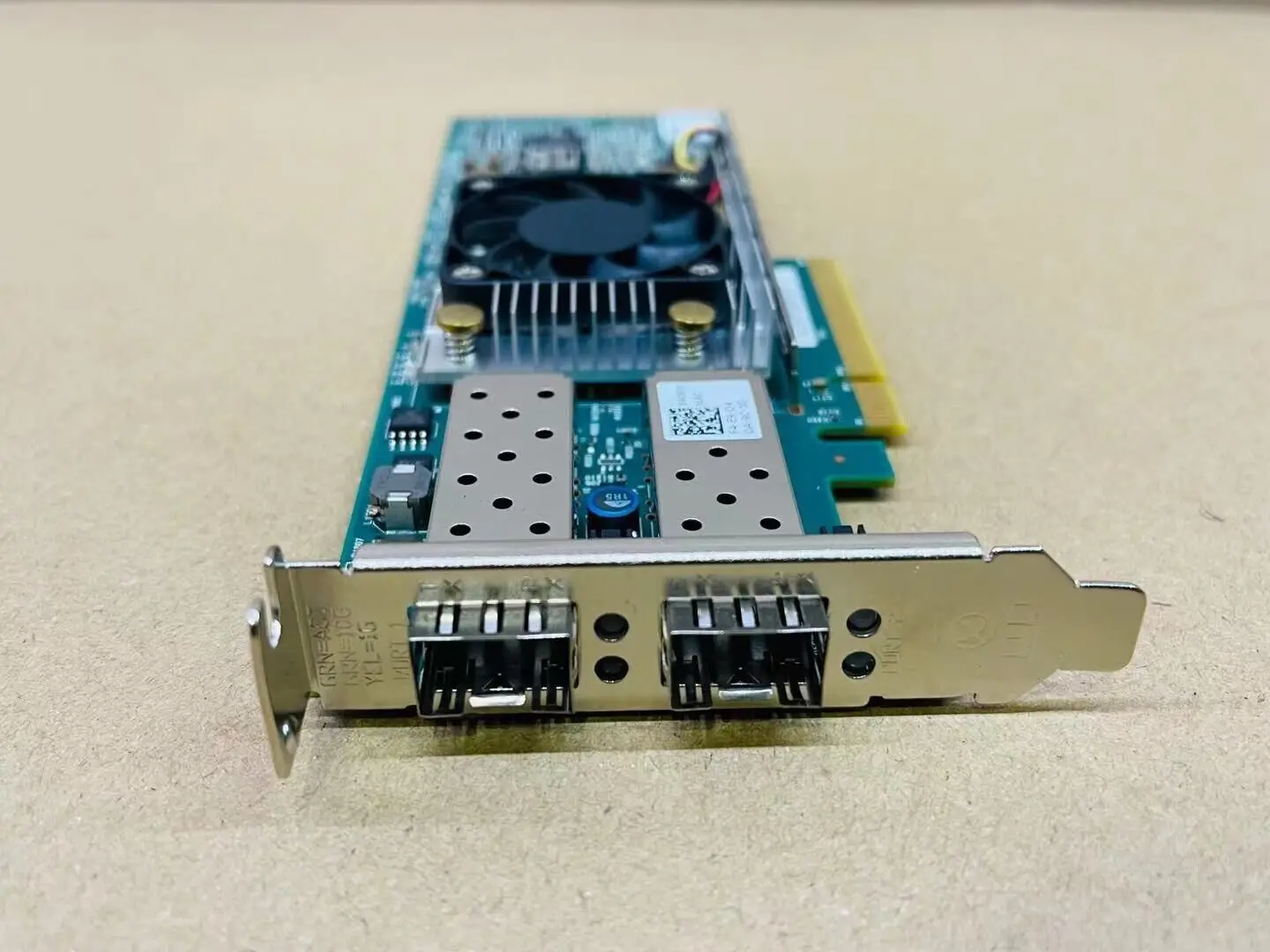 

For Dell BCM57810S 0Y40PH 10G Dual Optical Port Network Card 10G R730 N20KJ