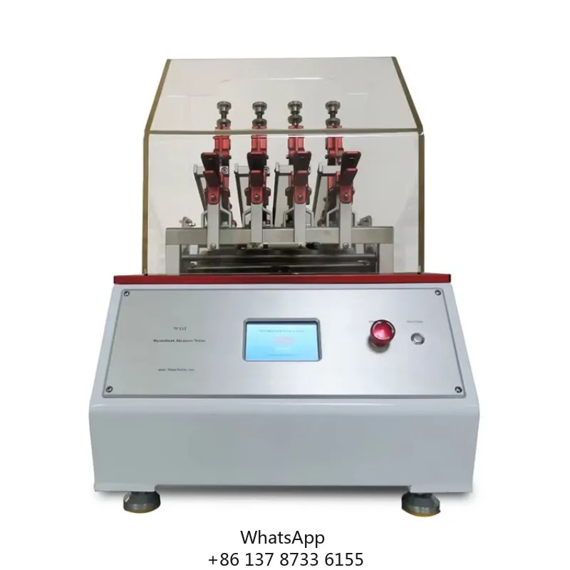ASTM D4157 Wyzenbeek Fabric Textile Abrasion Testing Machine