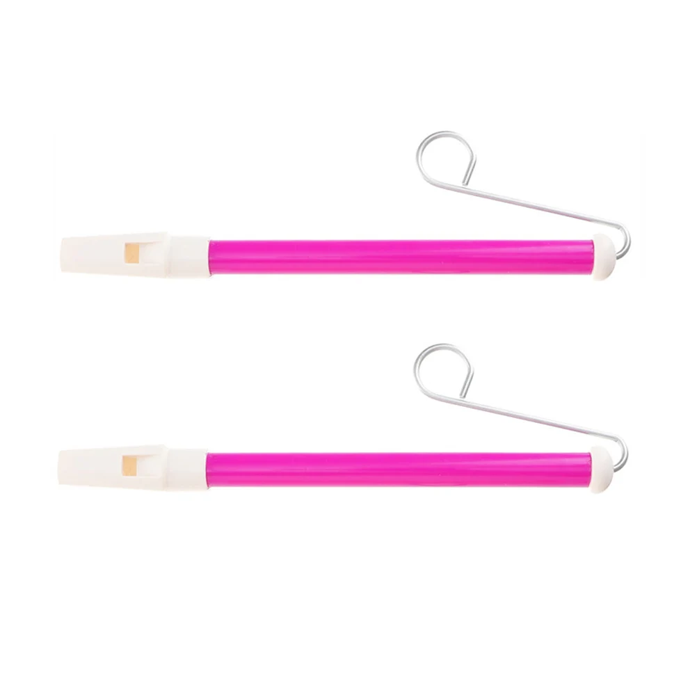 

2pcs Children'S Yo-Yo Flute Slide Whistle Smooth Safe Material Creative Musical Instrument Stress Relief Kids Polished