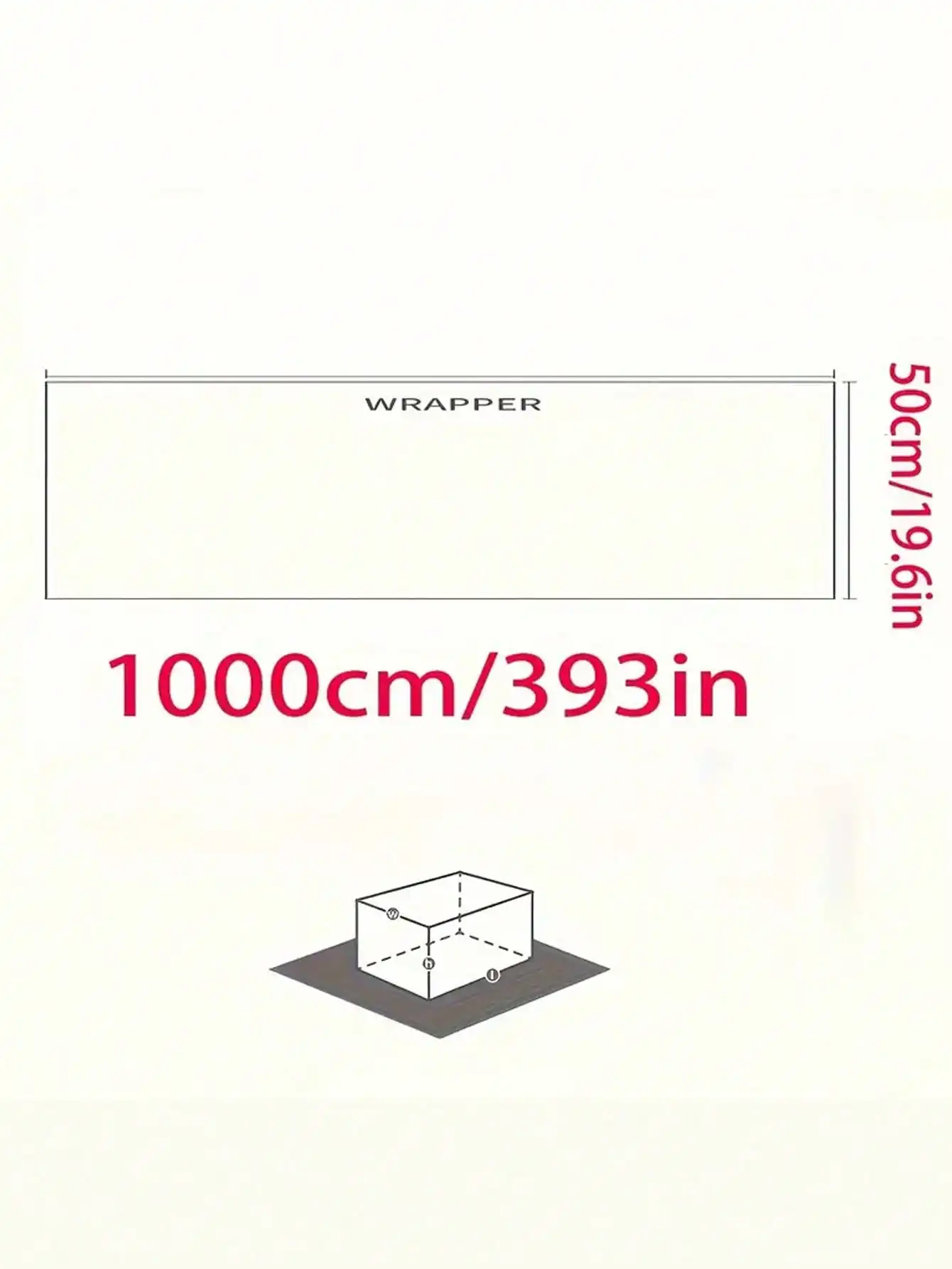1 szt. Rolka papieru do pakowania prezentów świątecznych Premium, 10 m, czerwono-zielono-niebieska, dekoracja świąteczna