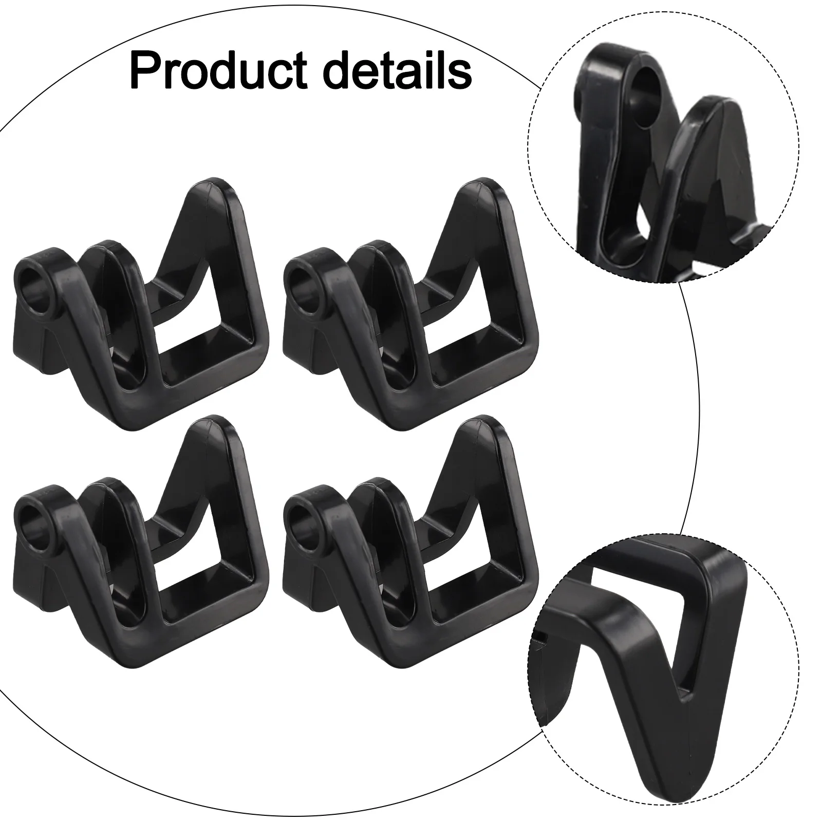 4pcs/set Marine Buffer Against The Ball Quick Release Hook Tie Rope Adjustable Bracke Boat Bumper Clip Hook Boat Accessories