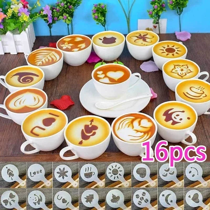 

16pcs Coffee Drawing Mold