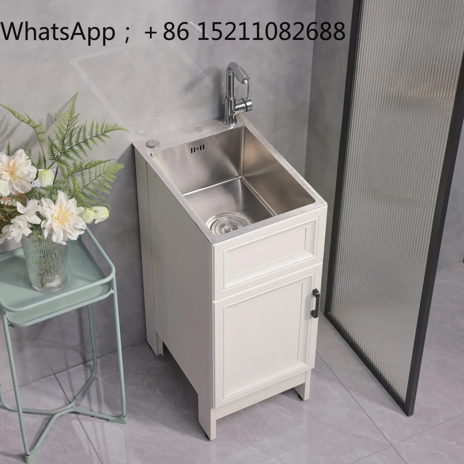 SCY small apartment stainless steel sink outdoor aluminum alloy dishwasher balcony laundry pool