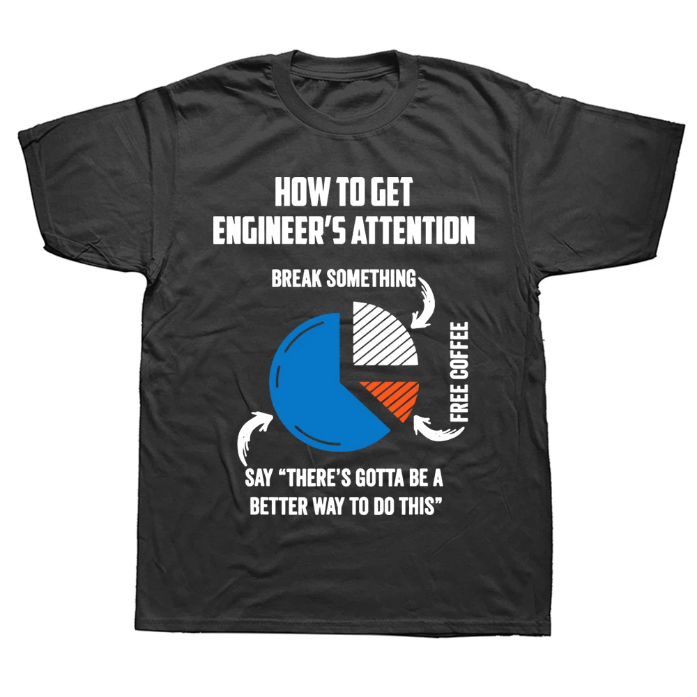 Engineer Funny Electrical Mechanical Civil Computer T Shirt Graphic Cotton Streetwear Short Sleeve Birthday Gifts Summer T-shirt