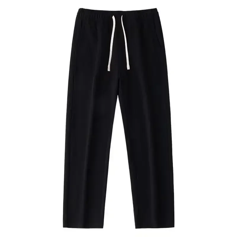 Sweatpants Breathable Sportswear Drawstring Wide Leg