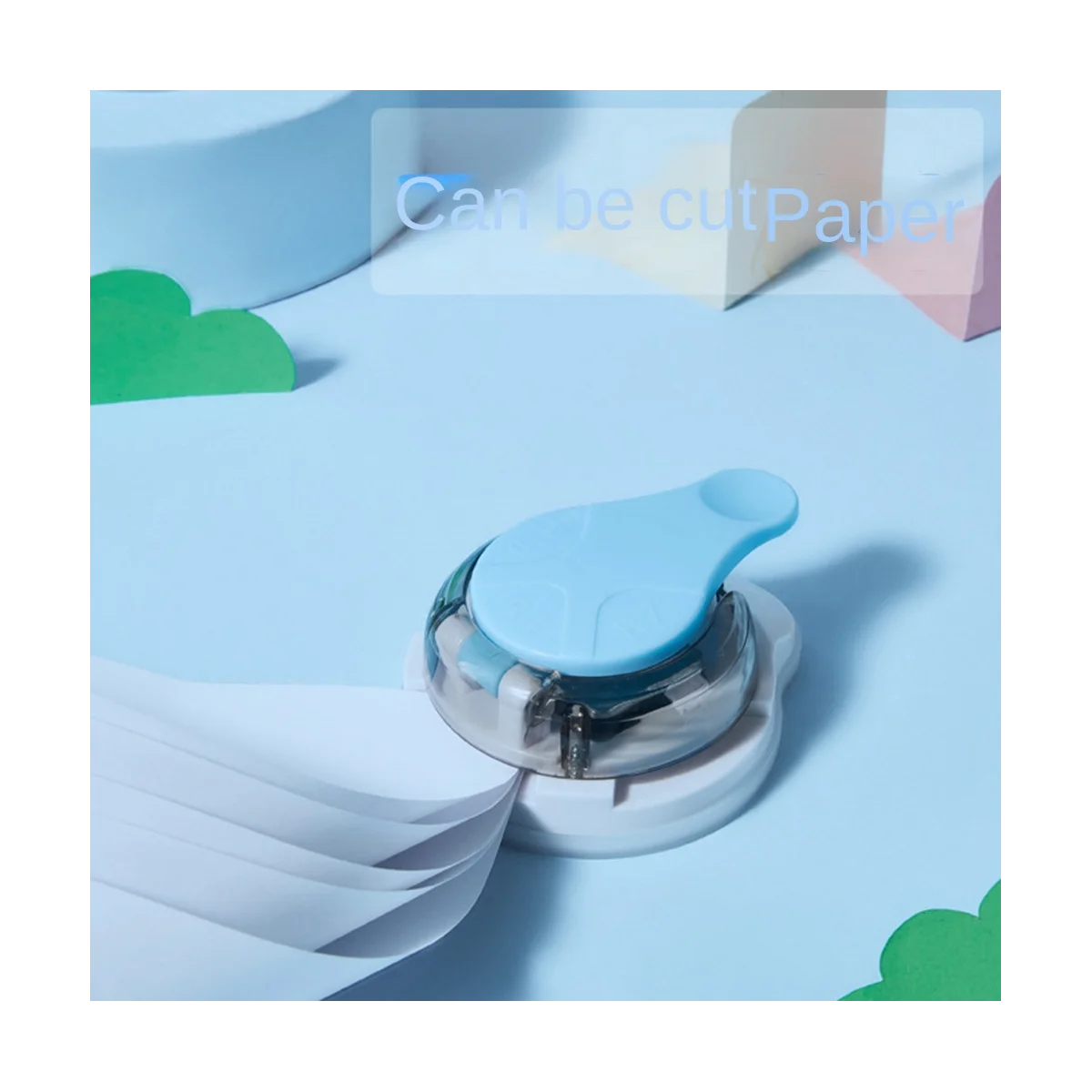 홈 제작용 코너 라운드 펀치 커터 도구 종이 공예 봉투, DIY 프로젝트, 파란색 공예, 3 웨이