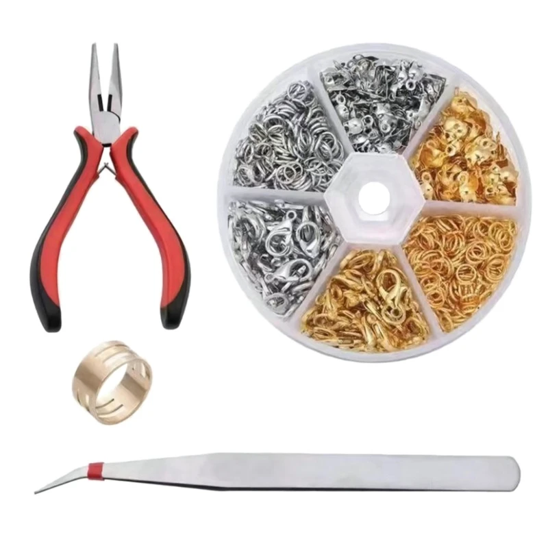 Jewelry Making Jewellery Findings and Pliers Set Reliable Jewelry Components