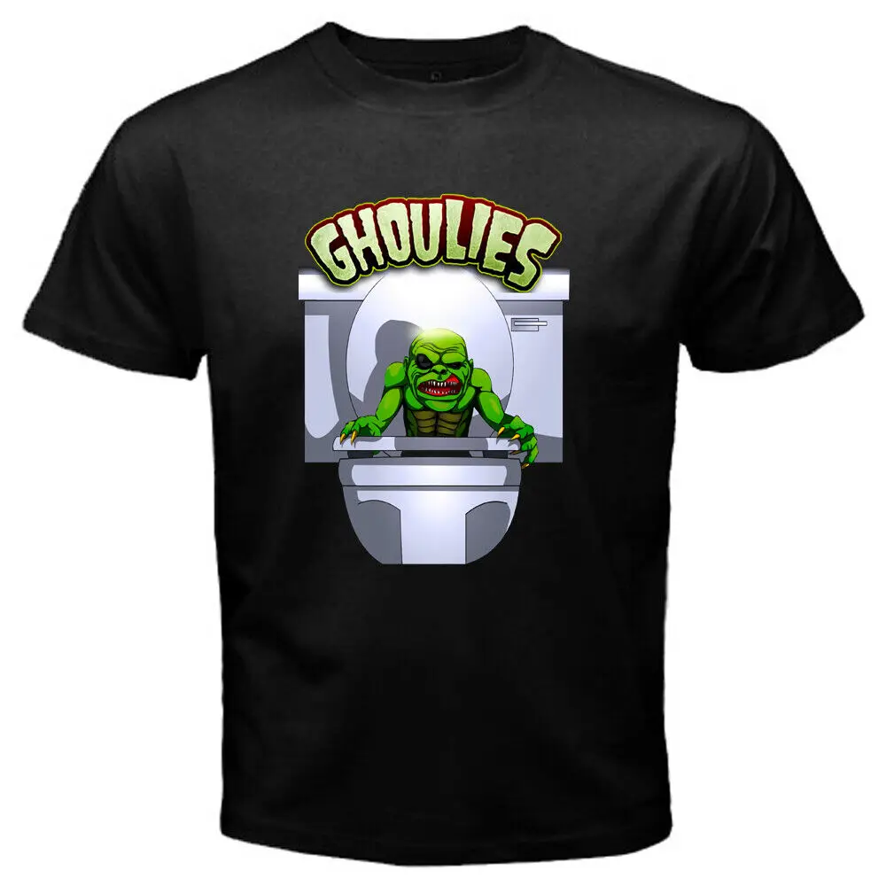 Ghoulies Horror Movie Men's Black T Shirt Size S to 5XL