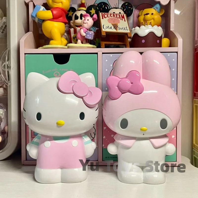 Sanrio Hello Kitty Characters Series Kuromi My Melody Cinnamoroll Cute Pen Holder Stationery Makeup Brush Storage Ornament Gift