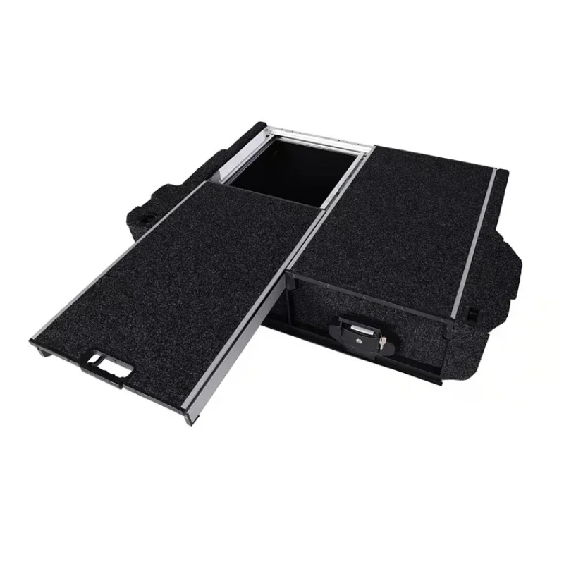 

Customized Heavy Duty 4x4 Pickup Suv Car Roller Trunk Rear Cargo Storage Drawer Tool Box Truck bed Drawer