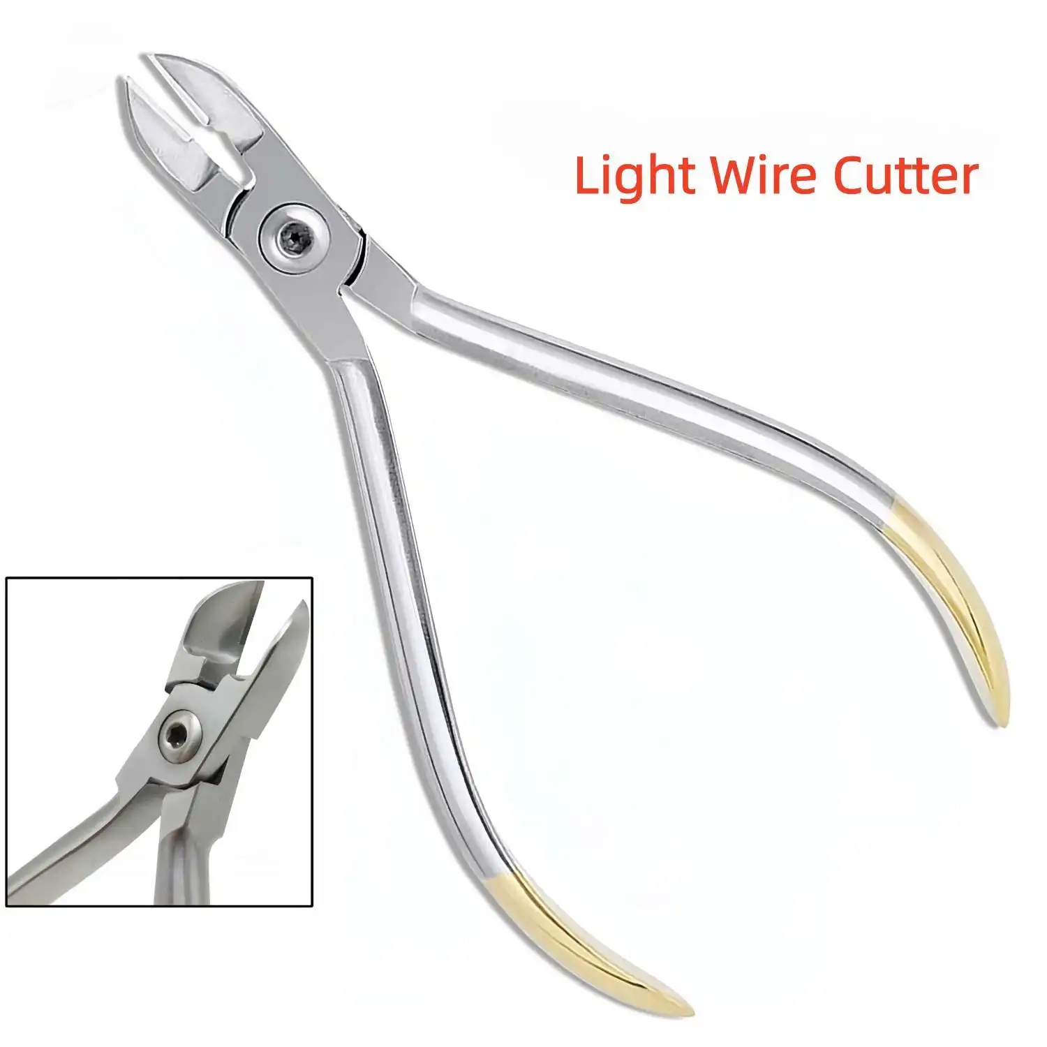 

Braces Wire Cutter,Dental Orthodontic Plier,Light Wire Cutter Plier, Ligature Cutter Plier, Dental Instrument Tool for Dentists