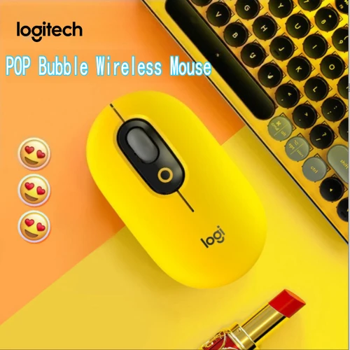 Imagen 2 del producto Ratón inalámbrico Logitech POP: diseño único, expresiones personalizables, un gran ayudante para el trabajo y el entretenimiento.