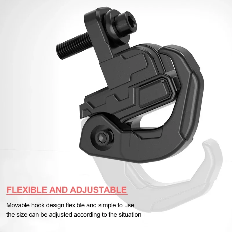 Motorcycle Hook Eagle Claw Hanger Durable Aluminum Motorbike Helmet Bags Gadget Glove Scooter Bottle Carry Holder with Screw