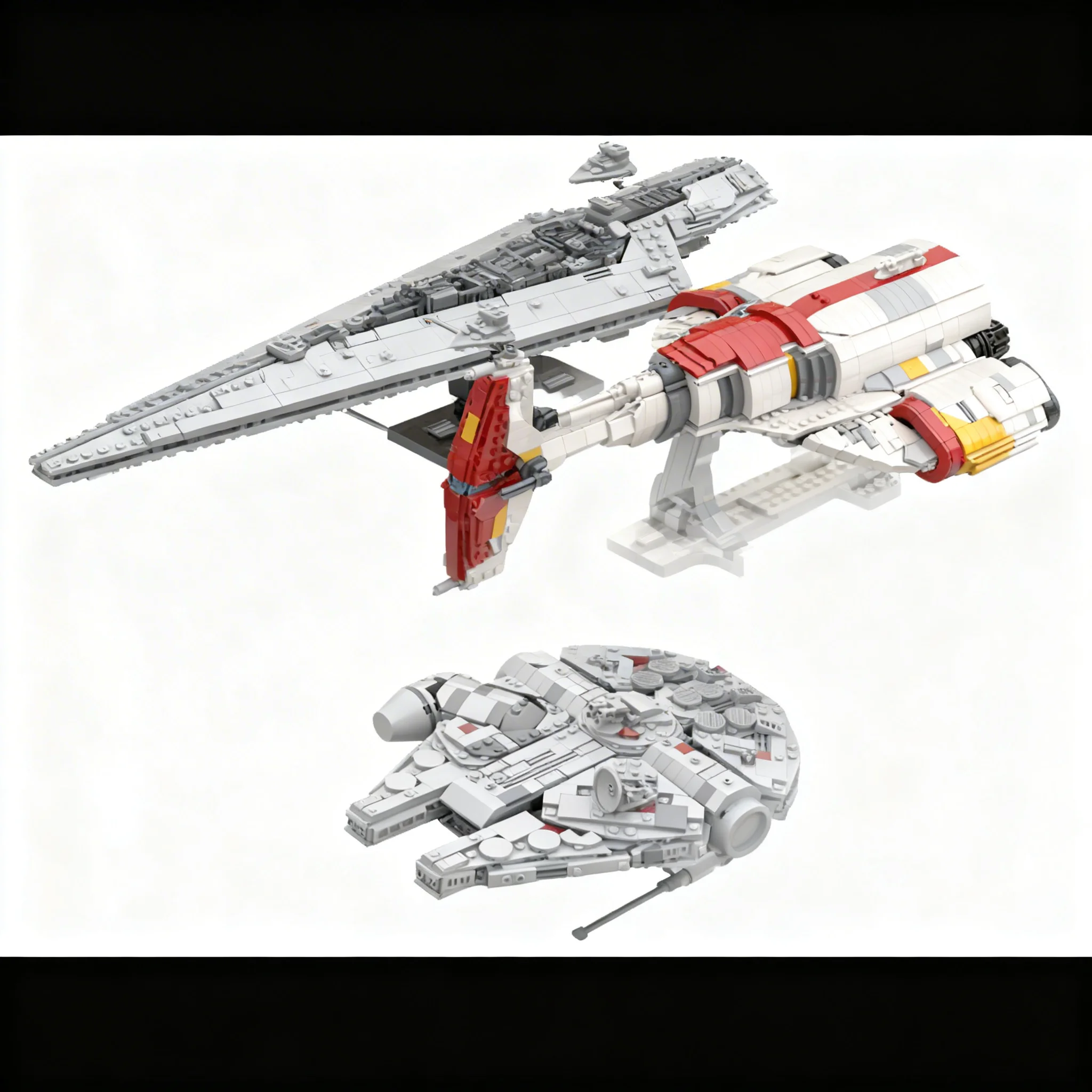 1477pcs MOC Endar Spire Hammer - Kids Education Classes ulasan dan harga