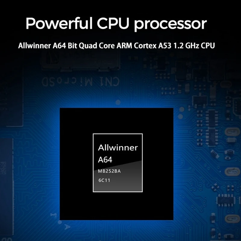 Y51A For-Banana-Pi-BPI-M64-Development-Board-Allwinner-A64-2GB-DDR3-8G-EMMC-1000Mbps-Wifi+BT-Support-For-Linux-Raspberry-Pi