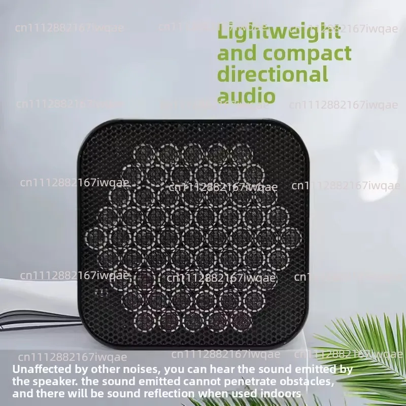 G-19 Exhibition Hall Compact Directional Speaker, Small Ultrasonic Focused Sound Speaker