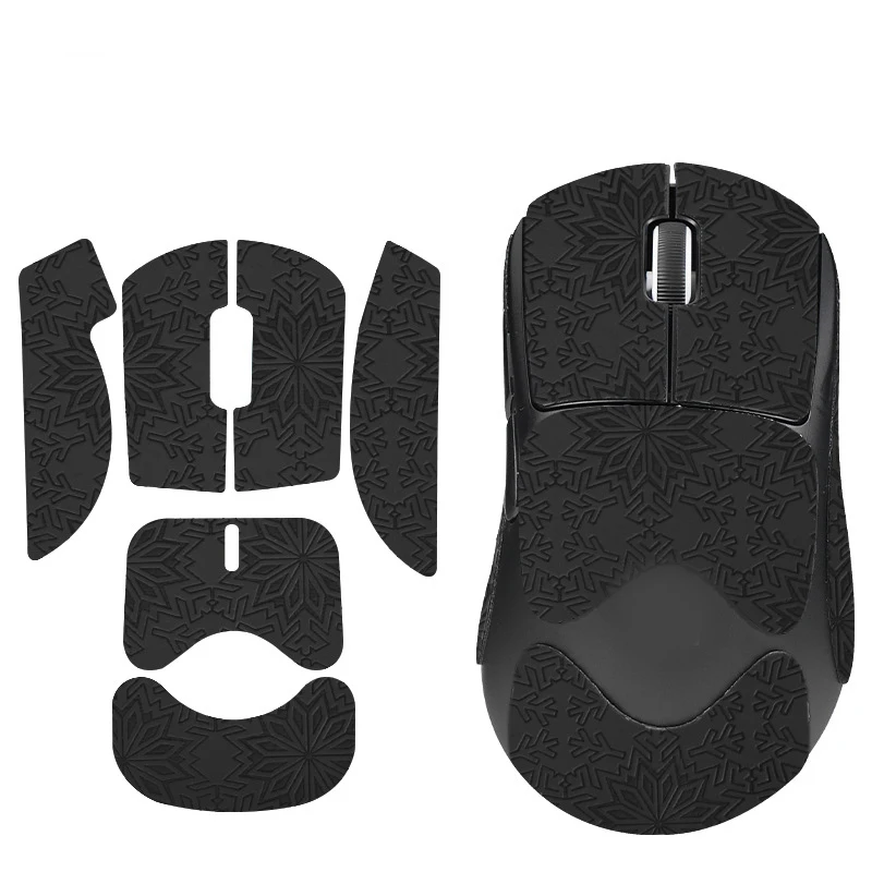 ماوس شريط لحام تزلج اليدوية ملصق عدم الانزلاق سحلية الجلد تمتص العرق ل GPW4 ل Logitech G PRO X SUPERLIGHT 2 dex Mouse