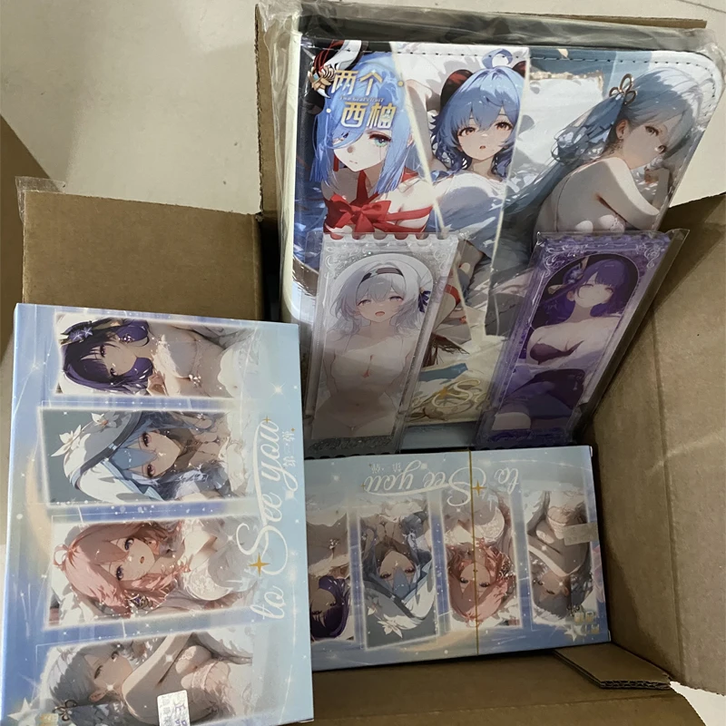 

2024 Goddess Story To See You 3 Cards Hobby Collection Waifu Cards ACG Girls Booster Box Hobbies Gifts