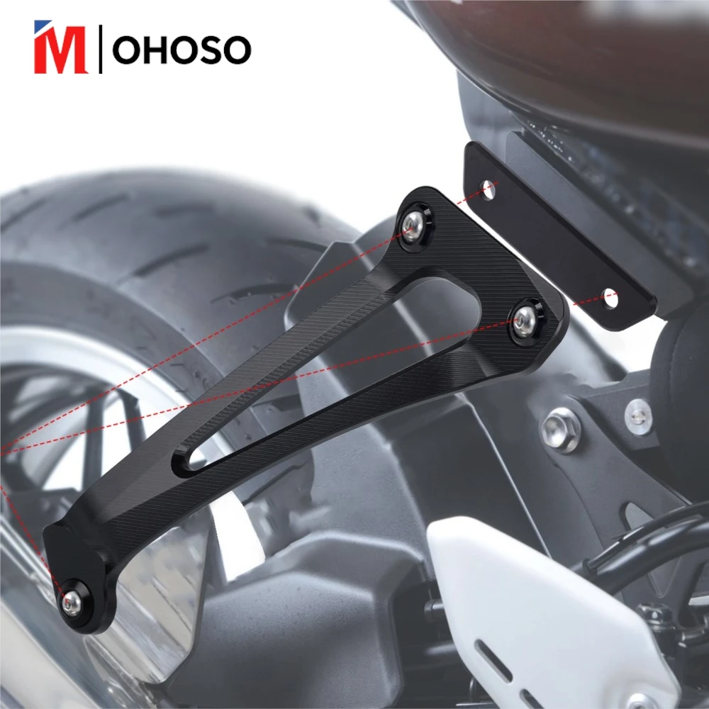 Foot Peg Removes Blanking Plate For KAWASAKI Z900 RS 2018-2023 2024 Z900RS Cafe SE Muffler Support Exhaust Fixing Exhaust Hanger