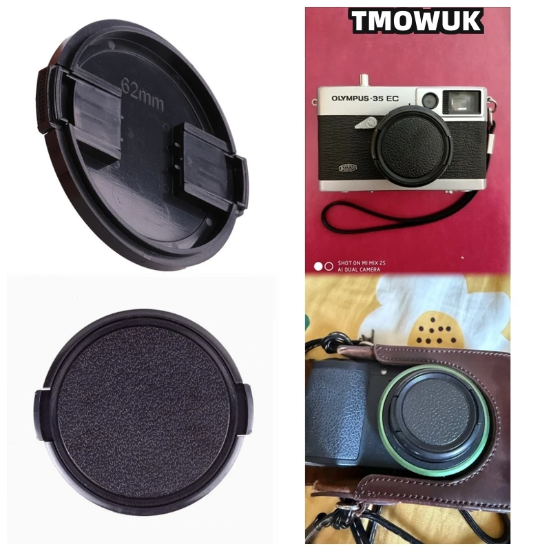 

For Nikon D850 D500 D3000 D3100 D3200 D3300 D3400 D3500 D40 D40X Camera Lens Cap Protective Cover Center Pinch Snap-on 49mm 52 5