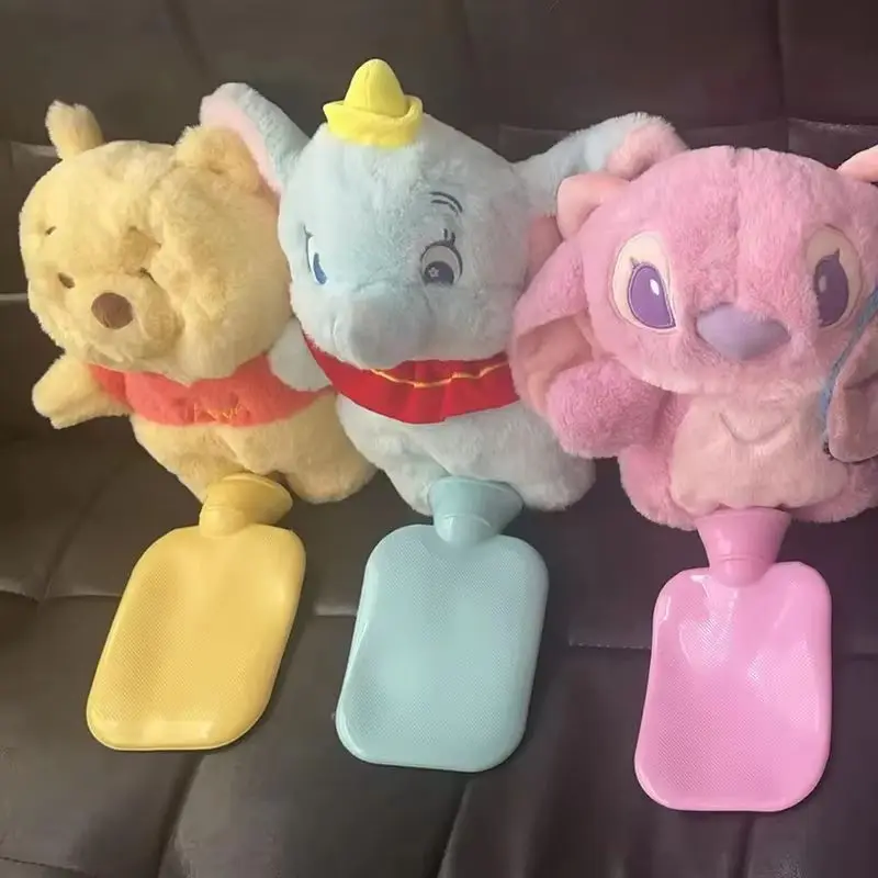 新しいトイ・ストーリーのぬいぐるみハンドウォーマー、湯たんぽ付き、携帯用ハンドウォーマー、女の子向けエンジェルベア、ダンボシリーズギフト。