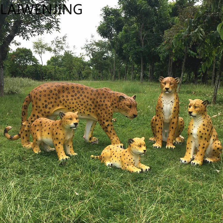 

MJY Simulation Animal Fiberglass Ornament Garden Decoration Sculpture