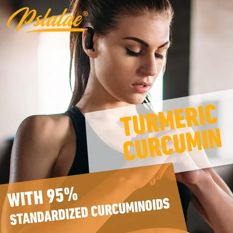 Kurkuma Kurkumin - Antyoksydant, wspiera zdrowie serca, zmniejsza ból stawów, poprawia trawienie - z ekstraktem z czarnego pieprzu 1500 mg
