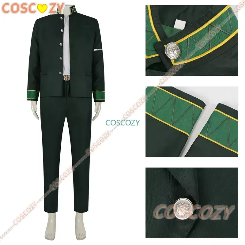 Haruka Sakura Cosplay Men Fantasy Costume Wig Anime Wind Cosplay Breaker Outfits Coat Pants Boys Male Halloween Carnival Suits