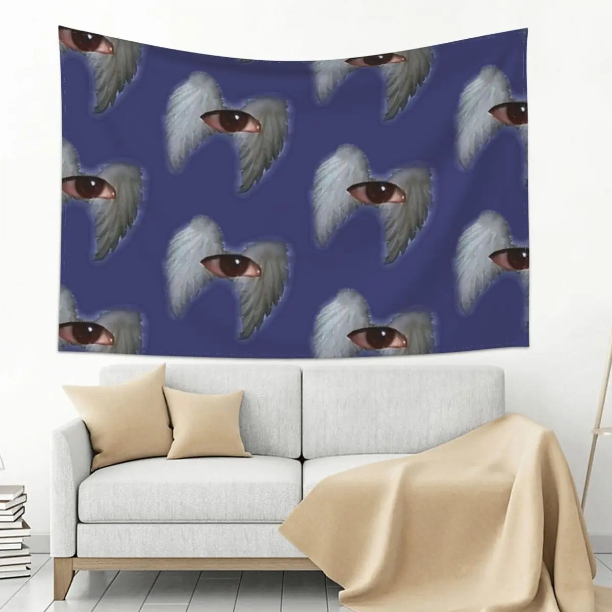 

Biblically Accurate Angel Tapestry Wall Deco Home Decor Accessories Luxury Living Room Decoration Tapestry