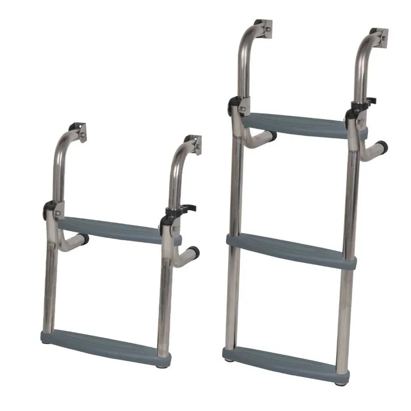 Yacht ship, stainless steel short-legged long-legged boat ladder, swimming ladder