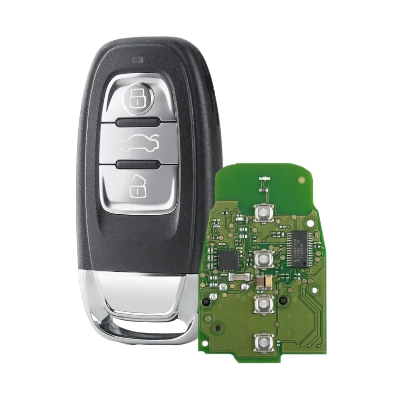 315 / 433 / 868MHz P/N: 754J 8K0959754B Keyless-Go Smart Remote Key Fob for Audi A6L A4 A5 A7 Q5 S4 S5 S6 2008-2018