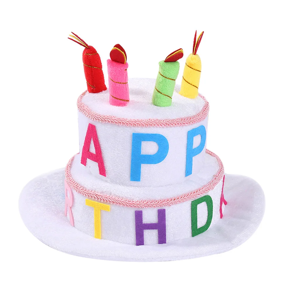 

Birthday Hat Headwear for Kids Adults Party Decorations Fun Photo Prop Surprise Moments Accessories Birthday Cap Headdress