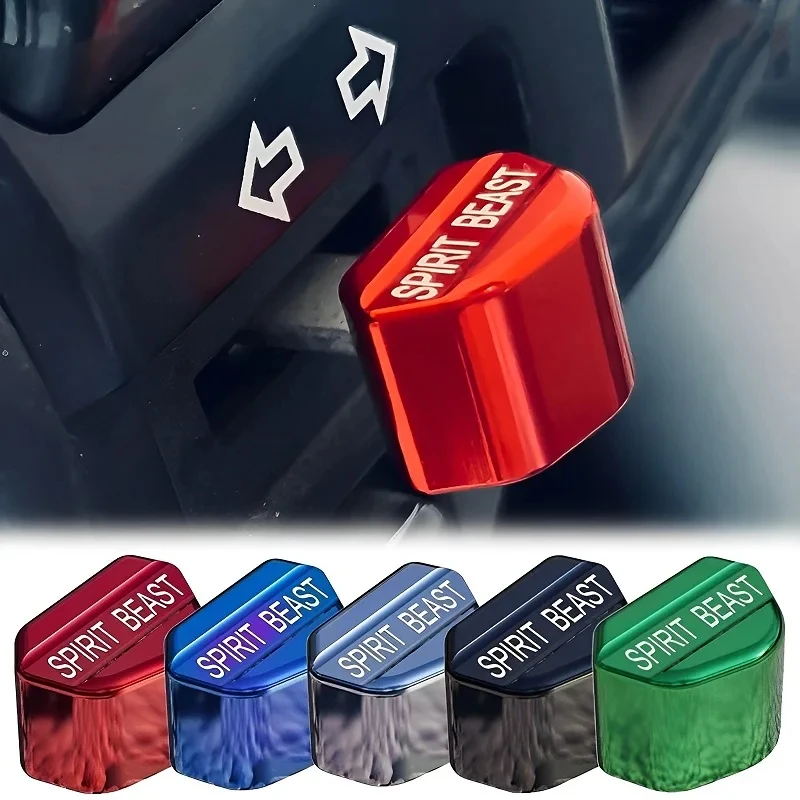 

Aluminum Alloy Motorcycle Turn Signal Switch Keycap High Low Beam Start Buttons Key Cap Moto Modeling Decoration Accessories