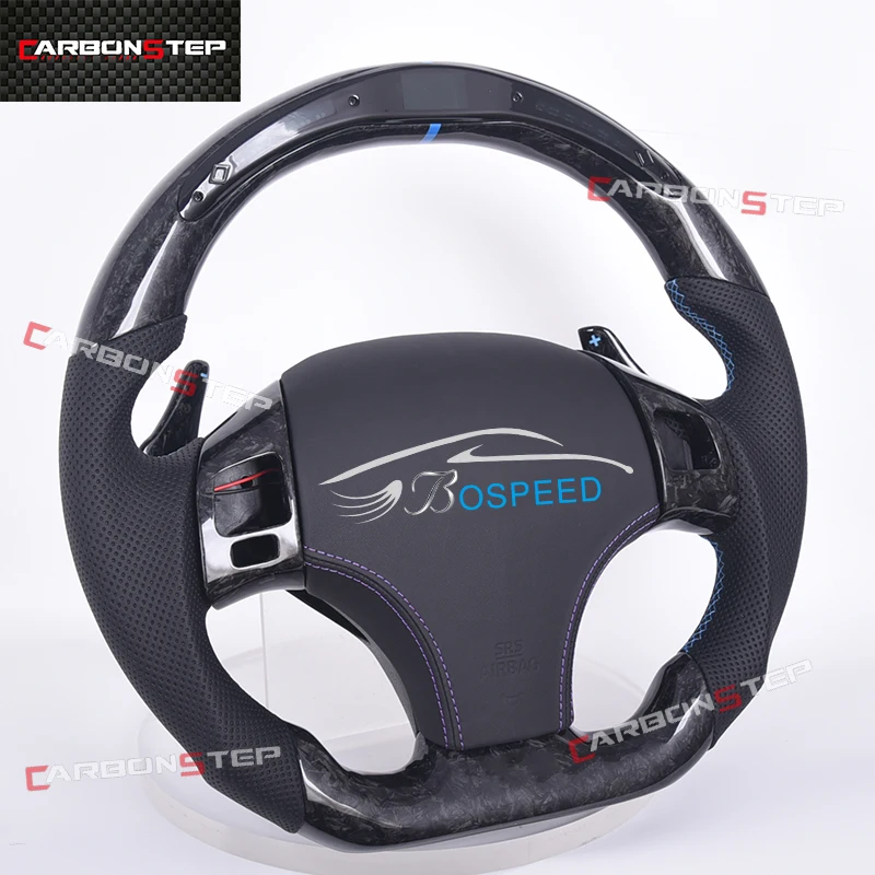 

For Lexus IS250 IS350 F RCF ISF GS350 RX350 ES350 ASH LX570 SC430 IS430 NX300 Sports Carbon Fiber Led Cars Steering Wheel