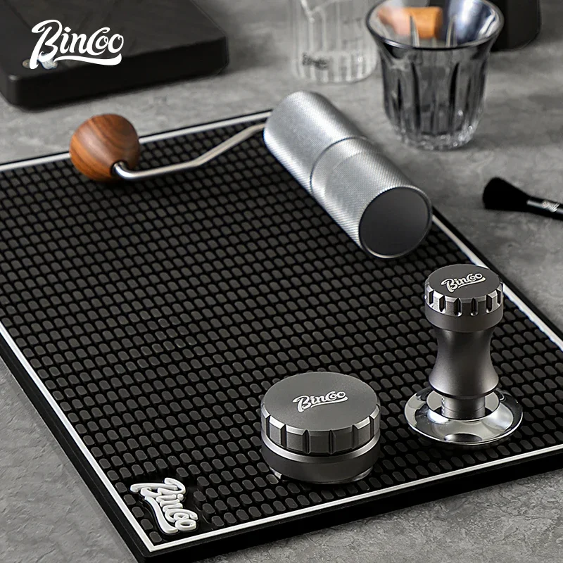 Coffee Bar Mat Thickened Storage Drain Mat Filter Pad Non-slip Desktop Protection Kitchen Barista Accessories 3Size for Home Bar