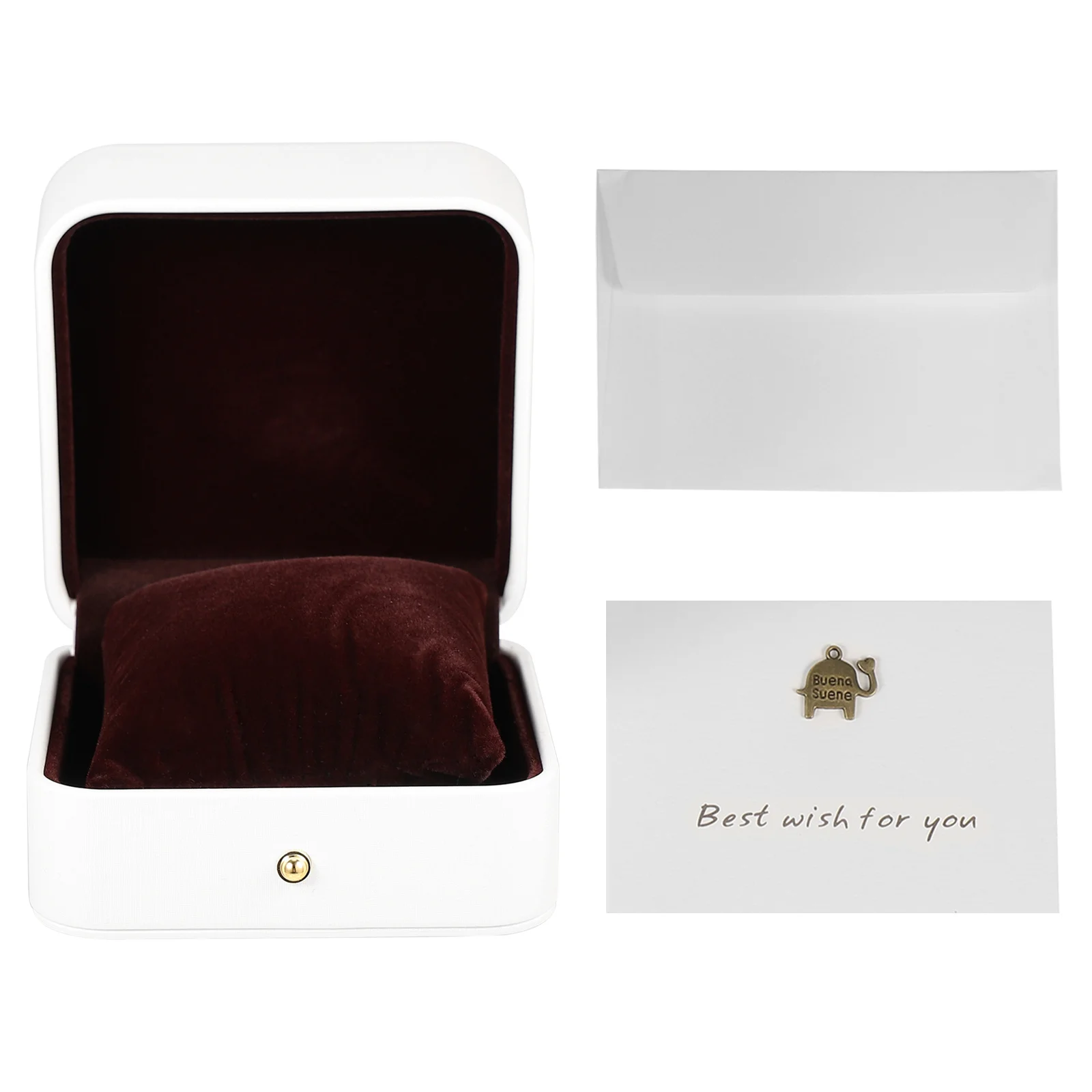 1Pcs Jewelry Bracelet Storage Box Watch Organizer Small Pillow Protective Compact Case Gift Packing Box Gift Packing Case