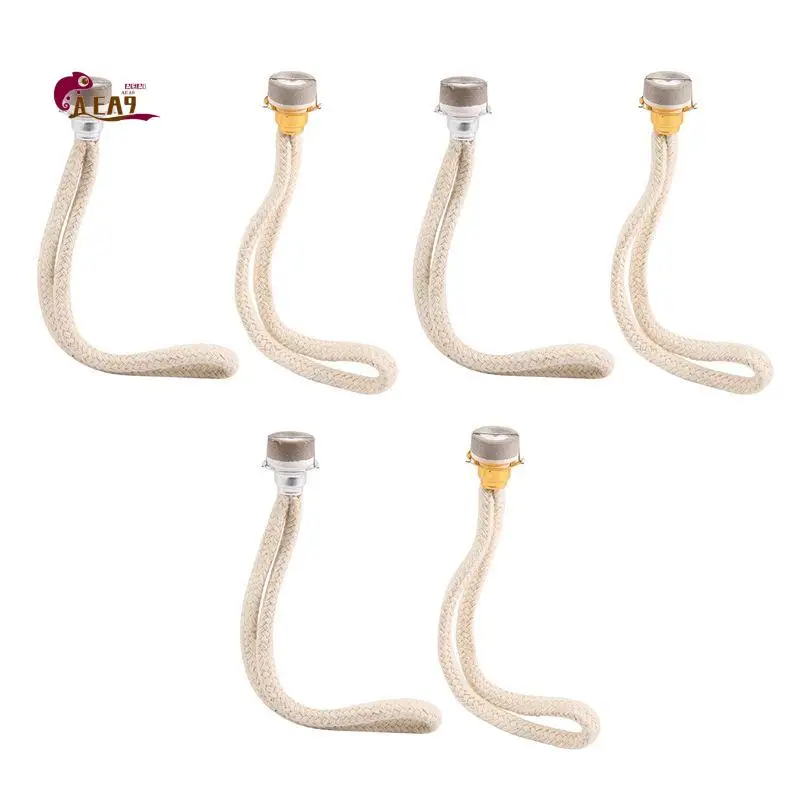 AEA9-6Pcs Catalytic Wick Replacement Oil Lamp Wick Replacement Wick Catalytic Air Control Catalytic Burner Lamps Wick