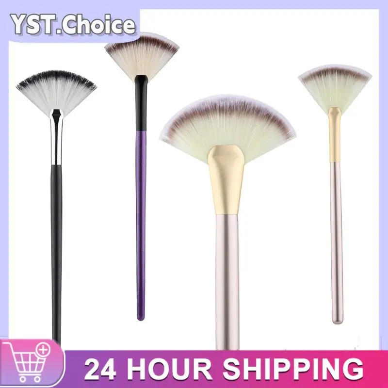 Blush Brush Durable Versatile Multifunctional Precise Application Soft Fur Makeup Brush For High Light Beauty Tools Luxurious