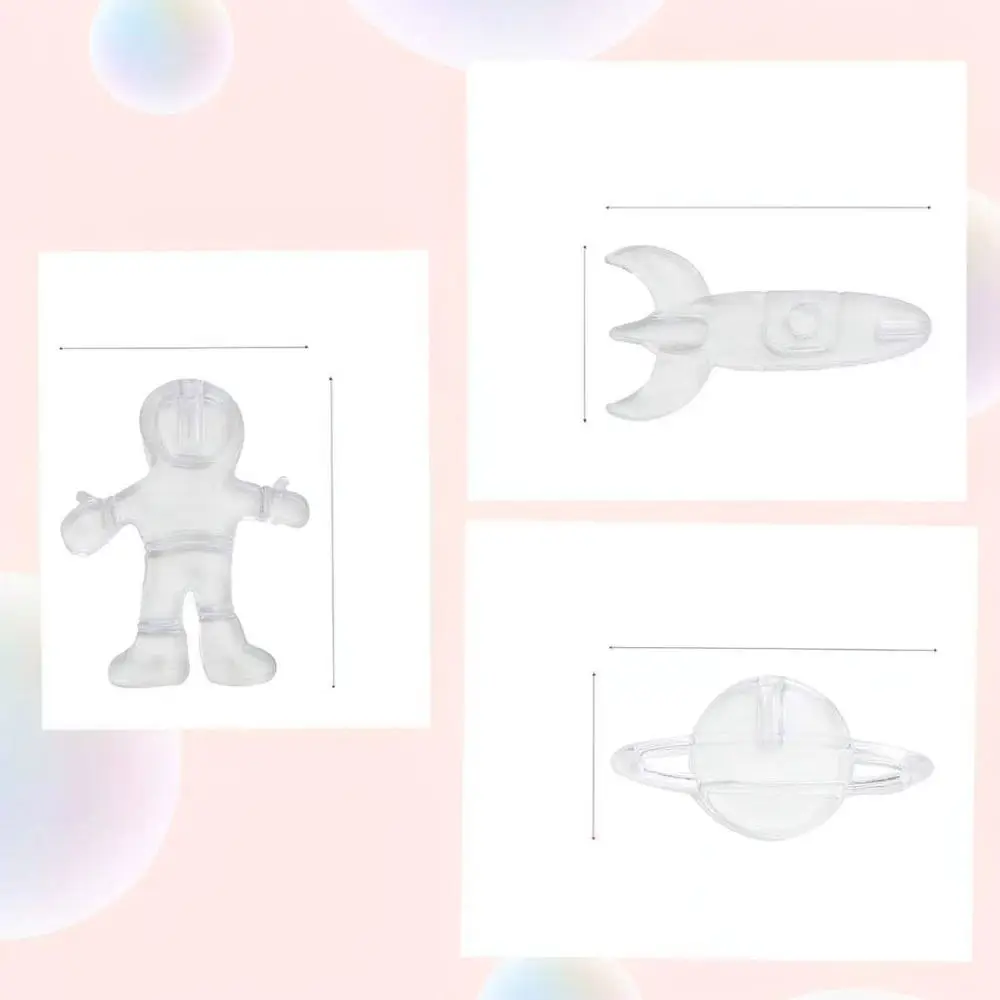 Led Spaceman Rocket String Lights Battery Operated Fairy Lamp For Kids Room Nursery Birthday Party Decoration