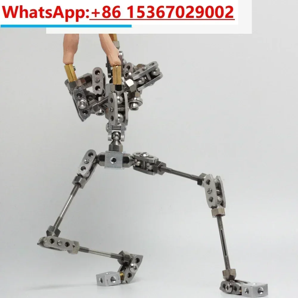 Upgraded Ready-to-assemble PMA-24  24cm high quality stainless steel animation armature puppet for Stop Motion Character