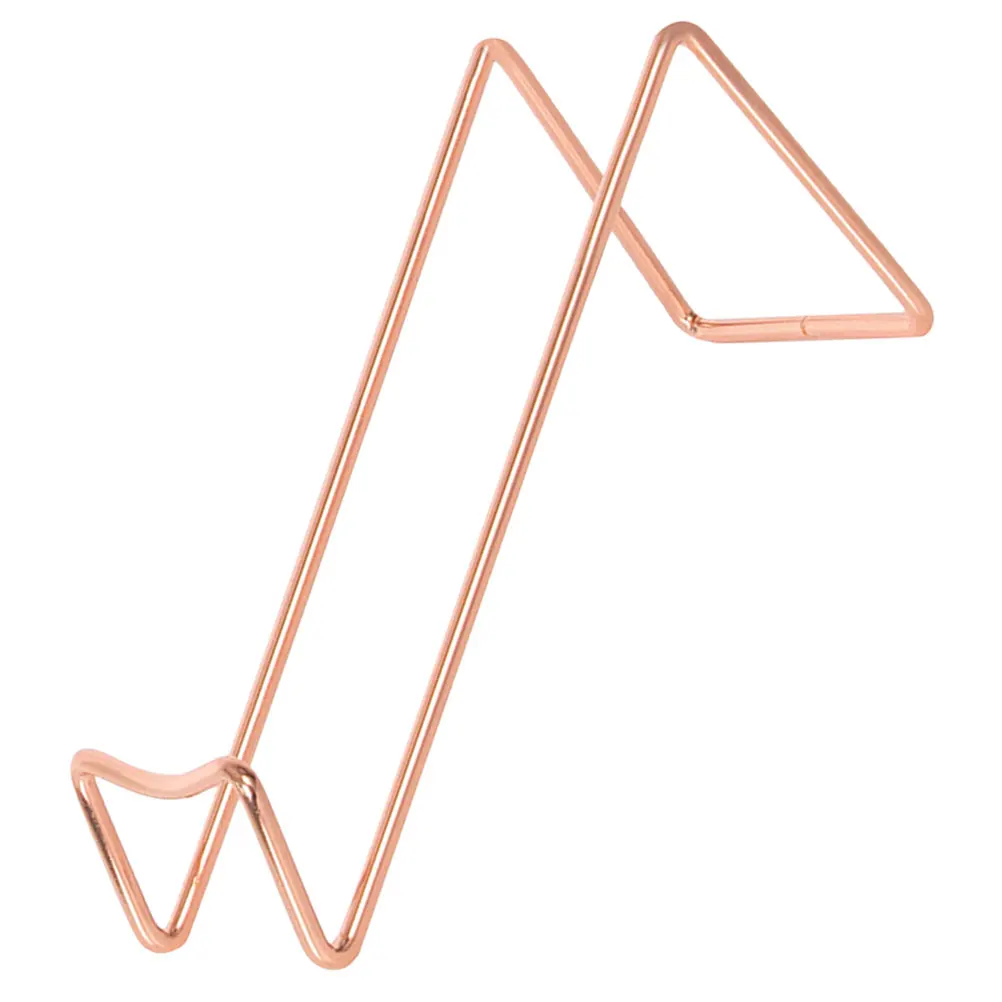 

1pc Bottle Kitchen Display Shelf Metal Stand Storage Rack Iron Holder Simple Style Rack Bar Bottle Display Holder